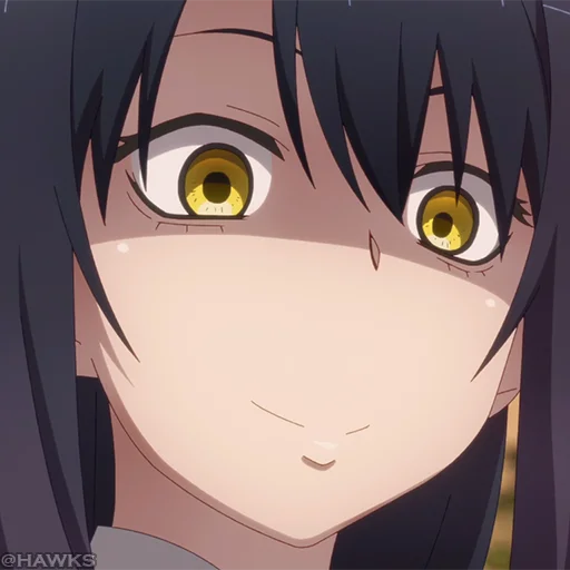 Эмодзи ? Mieruko-chan