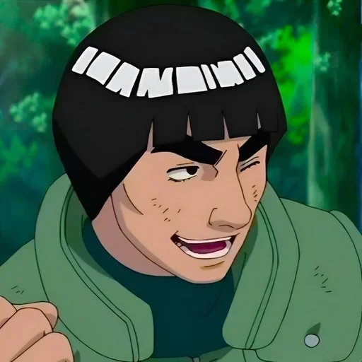 Эмодзи Might Guy