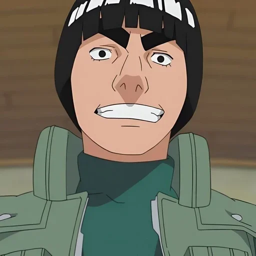 Эмодзи Might Guy