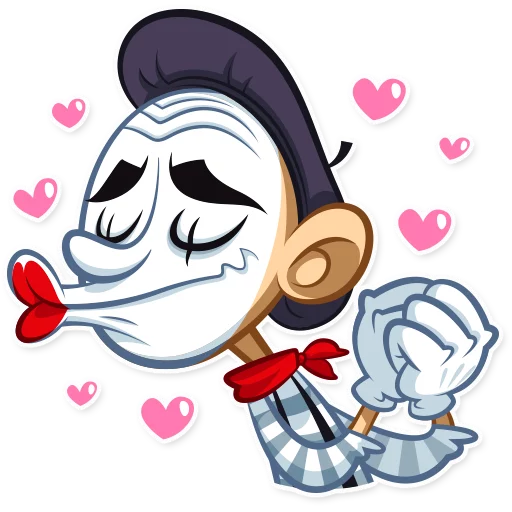 Эмодзи Mike The Mime