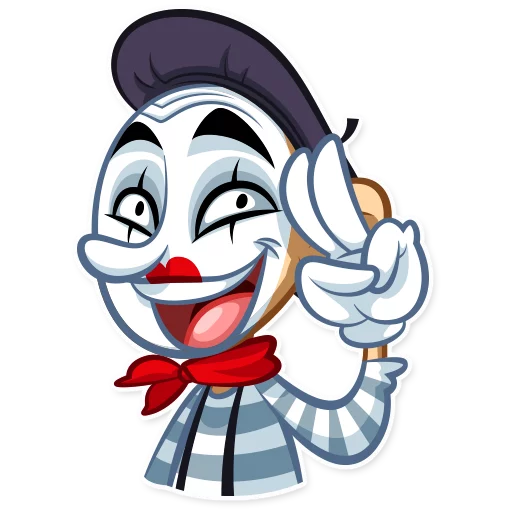 Эмодзи Mike The Mime