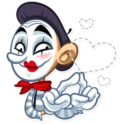 Эмодзи Mike The Mime