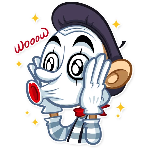Эмодзи Mike The Mime