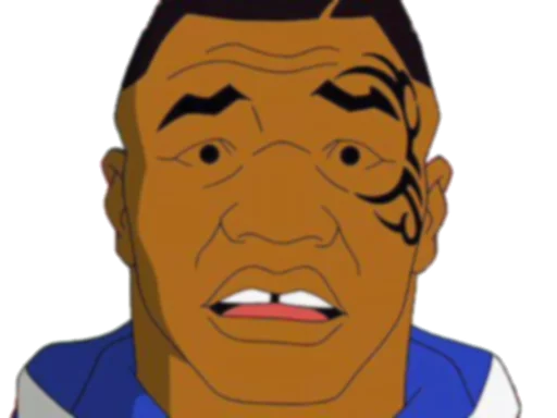 Эмодзи Mike Tyson Mysteries