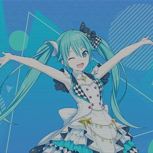 Эмодзи Hatsune Miku