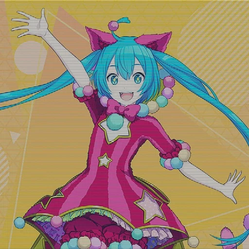 Эмодзи Hatsune Miku