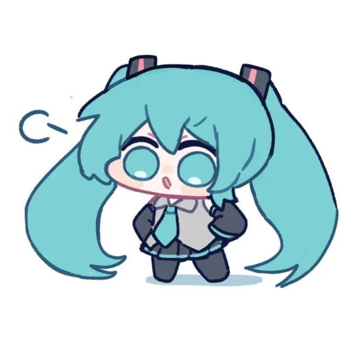 Эмодзи Hatsune Miku