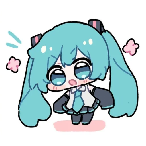 Эмодзи Hatsune Miku