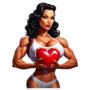 Эмодзи Milf bodybuilder