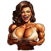 Эмодзи Milf bodybuilder