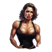 Эмодзи Milf bodybuilder