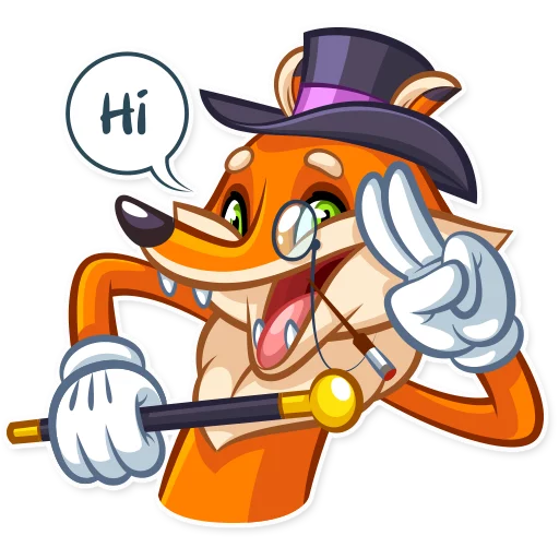 Эмодзи Millionaire Fox