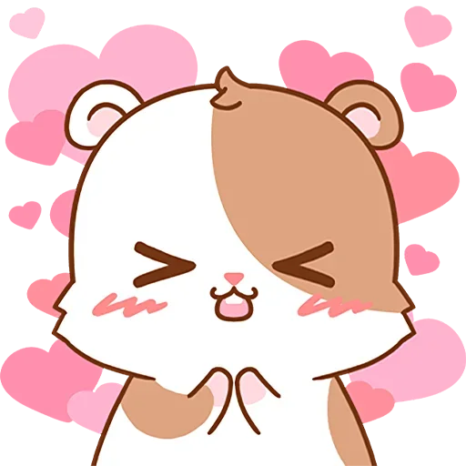 Эмодзи Милый хомяк