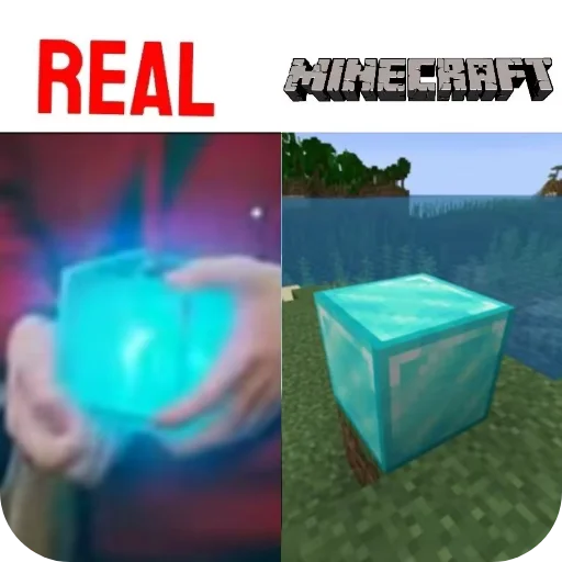 Эмодзи Minecraft Real Life