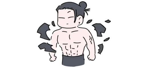 Эмодзи Mini Jujutsu Kaisen