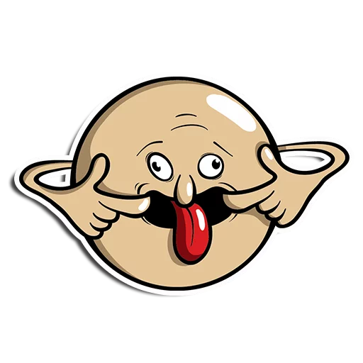 Эмодзи минимал ебальце