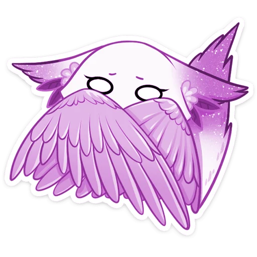 Эмодзи Фиолетовая Минто