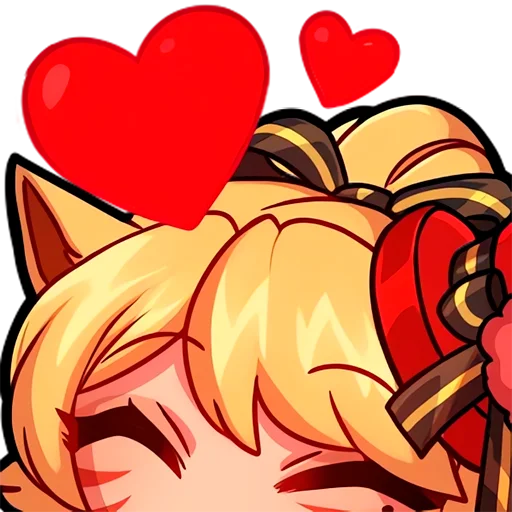 Эмодзи Miqo'te Static