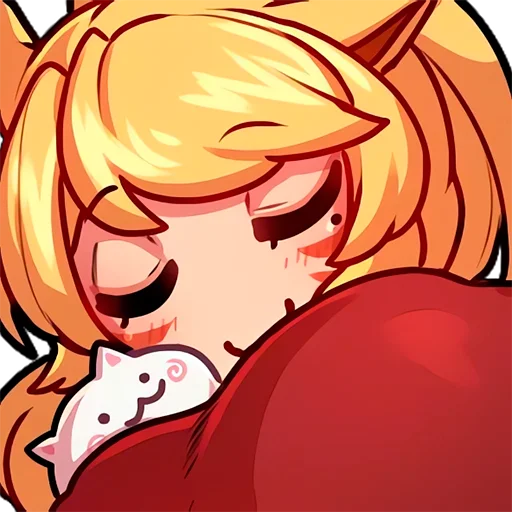 Эмодзи Miqo'te Static