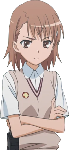 Эмодзи Misaka Mikoto