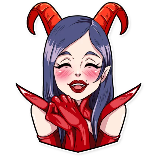 Эмодзи Miss Devil