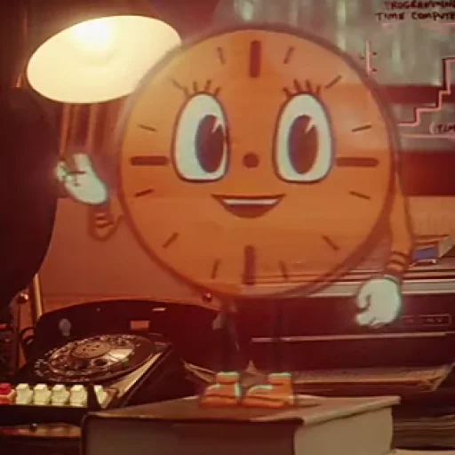 Эмодзи Мисс Минутка :3