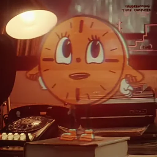 Эмодзи Мисс Минутка :3