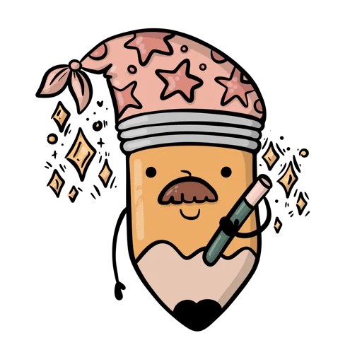 Эмодзи Mr.Karandash