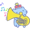 Эмодзи Kitty March Band