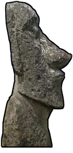 Эмодзи Moai