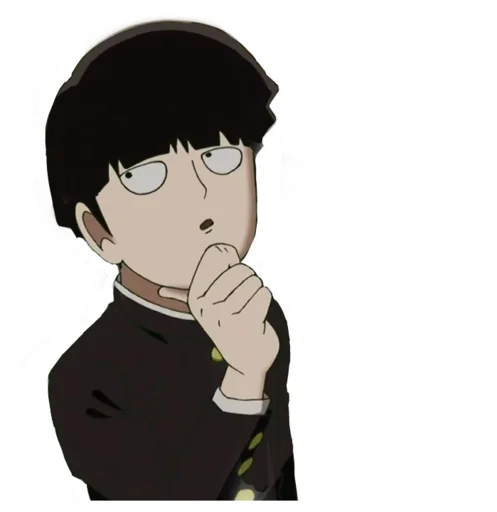 Эмодзи Mob Psycho 100