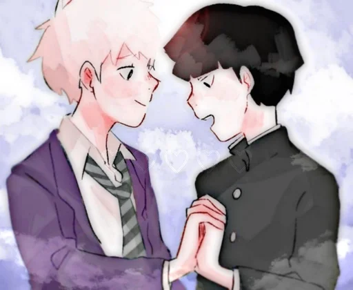 Эмодзи Mob Psycho 100