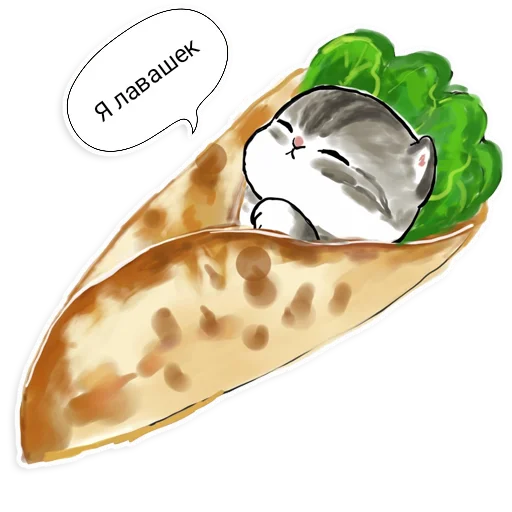 Эмодзи Коты Mofu Sand