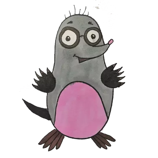 Эмодзи The mole Gennady