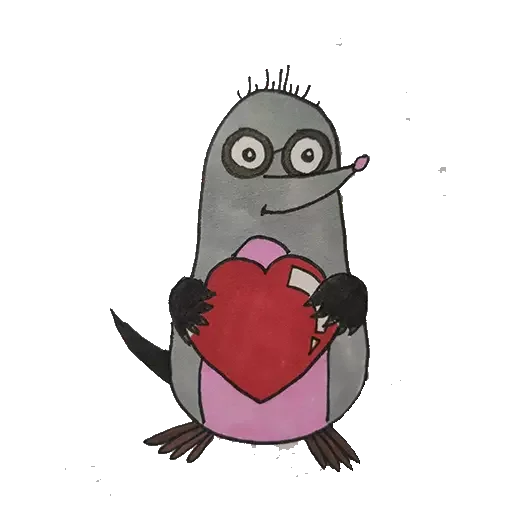 Эмодзи The mole Gennady