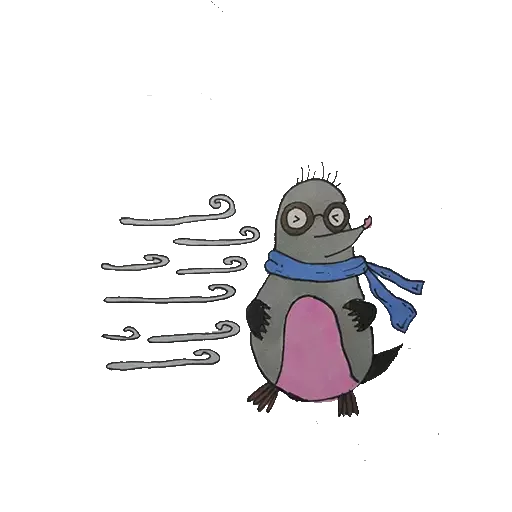 Эмодзи The mole Gennady
