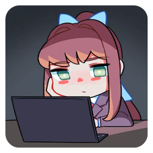 Эмодзи Monika