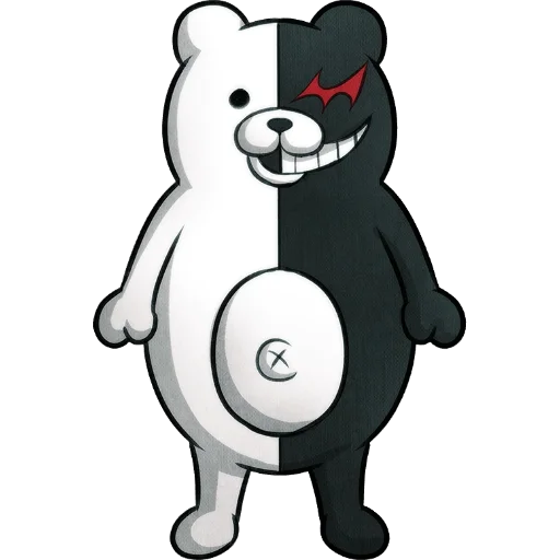 Эмодзи Monokuma Danganronpa