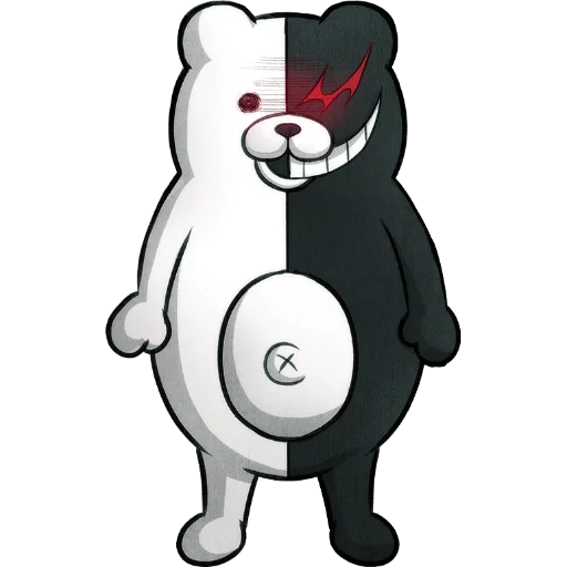 Эмодзи Monokuma Danganronpa