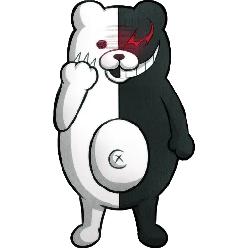 Эмодзи Monokuma Danganronpa
