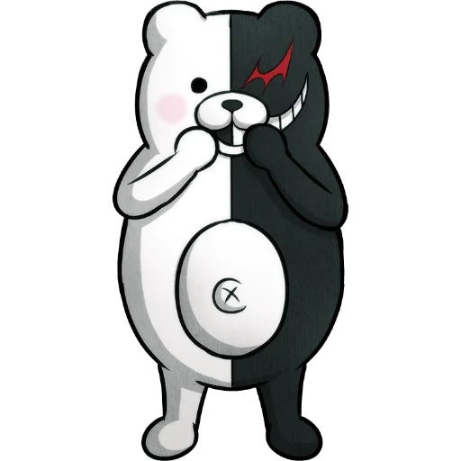 Эмодзи Monokuma Danganronpa