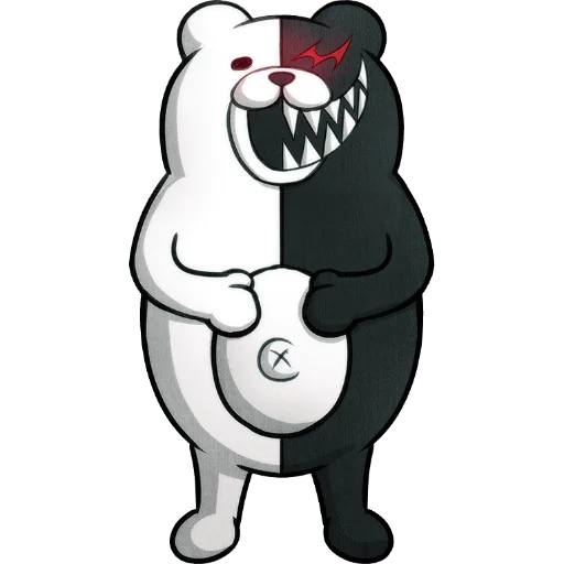 Эмодзи Monokuma Danganronpa