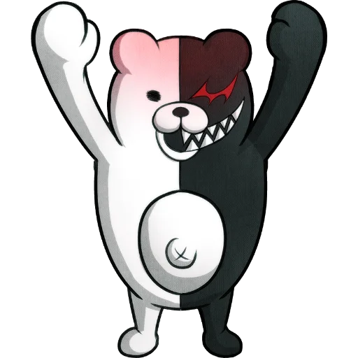 Эмодзи Monokuma Danganronpa