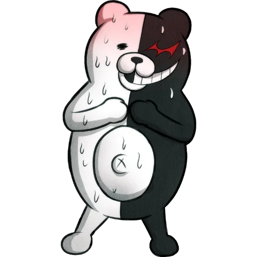 Эмодзи Monokuma Danganronpa