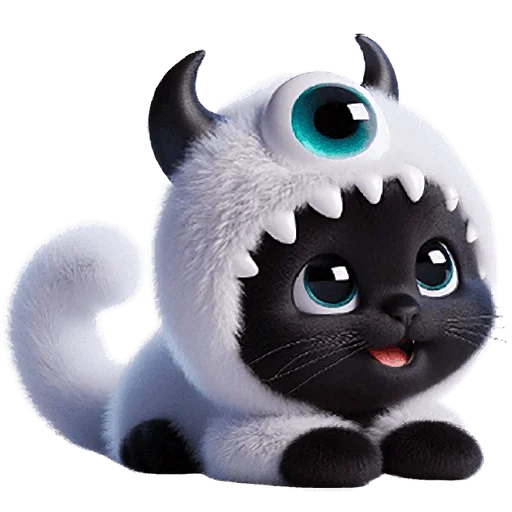 Эмодзи Монстры котики 3