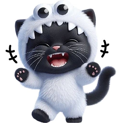 Эмодзи Монстры котики 3