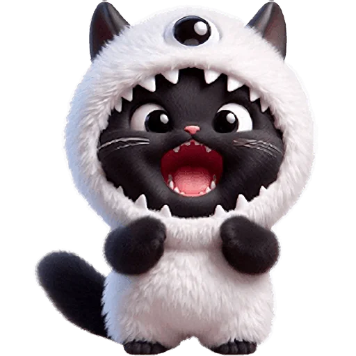 Эмодзи Монстры котики 3