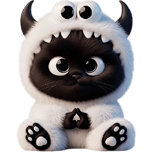 Эмодзи Монстры котики 3