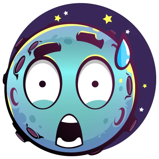 Эмодзи Moony Loony