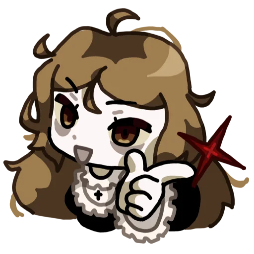 Эмодзи Мори гягра😼